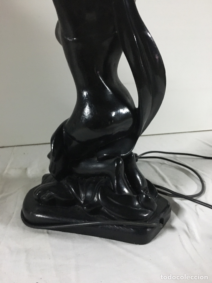 Antig&uuml;edades: Lampara forma de mujer con cantaro - Foto 7