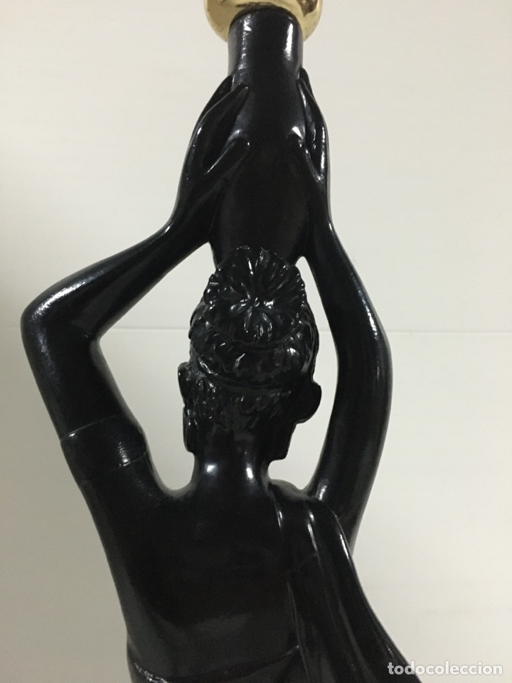 Antig&uuml;edades: Lampara forma de mujer con cantaro - Foto 9