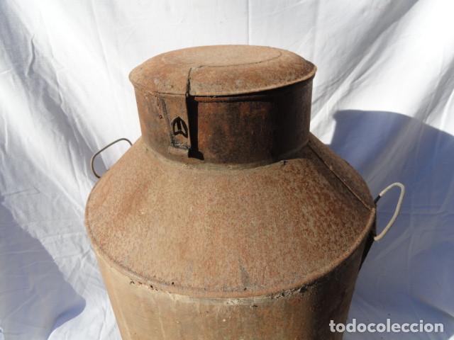 Antig&uuml;edades: ANTIGUO RECIPIENTE DE LAT&Oacute;N PARA L&Iacute;QUIDOS. - Foto 6