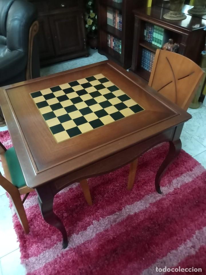 Antig&uuml;edades: mesa de juego - Foto 10