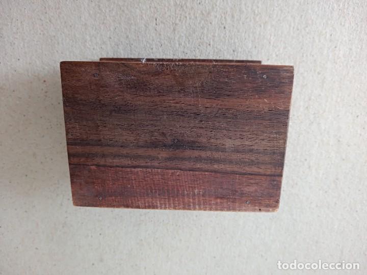 Antig&uuml;edades: CAJA DE MADERA ANTIGUA. ( NO SE ABRIR. ) - Foto 13