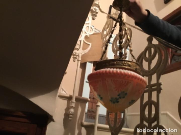 Antig&uuml;edades: Bell&iacute;simo farol ardeco - Foto 4