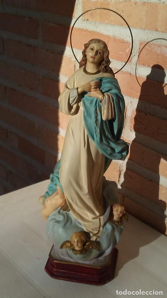 Antig&uuml;edades: ANTIGUA VIRGEN DE OLOT. INMACULADA CONCEPCI&Oacute;N. - Foto 1