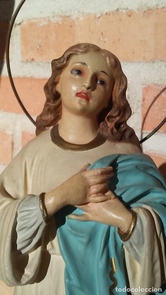 Antig&uuml;edades: ANTIGUA VIRGEN DE OLOT. INMACULADA CONCEPCI&Oacute;N. - Foto 2