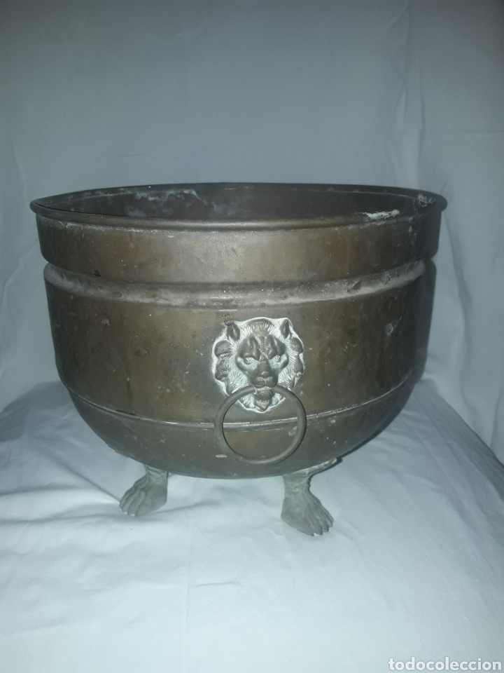 Antig&uuml;edades: Cuenco o frutero bronce - Foto 1