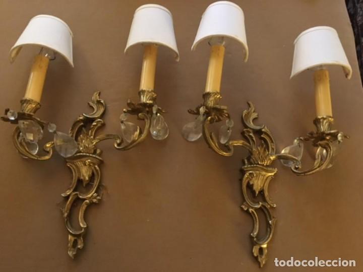 Antig&uuml;edades: Apliques de bronce - Foto 1