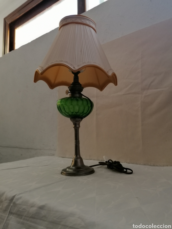 Antig&uuml;edades: L&aacute;mpara quinque antigua - Foto 1