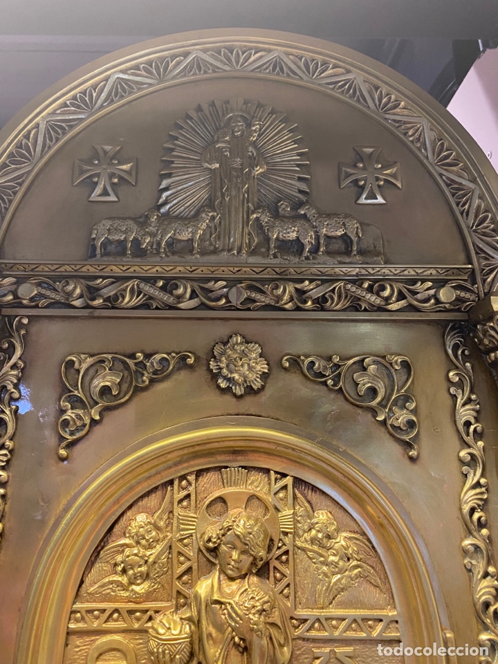 Antig&uuml;edades: Magnifico Sagrario de bronce - Foto 2