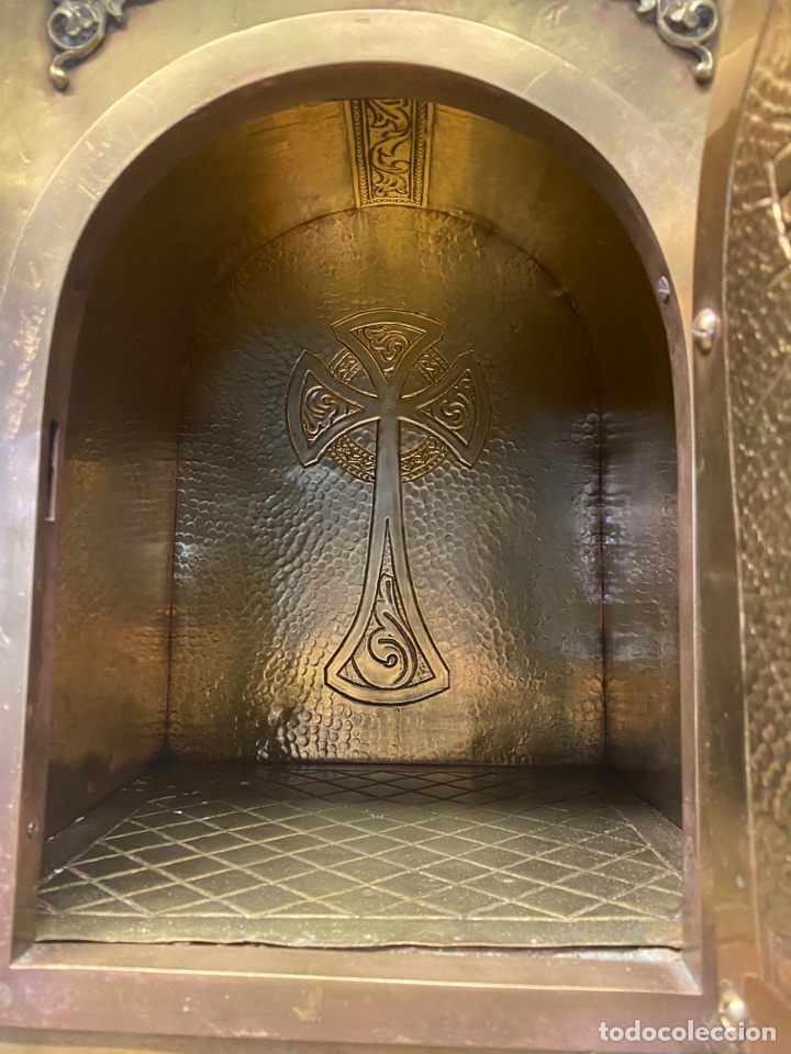 Antig&uuml;edades: Magnifico Sagrario de bronce - Foto 3