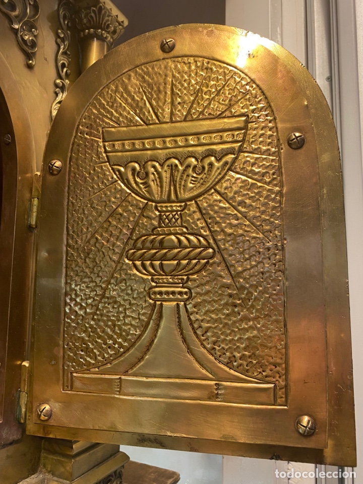 Antig&uuml;edades: Magnifico Sagrario de bronce - Foto 4