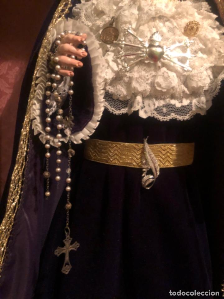 Antig&uuml;edades: Virgen vestida y urna de Cristal - Foto 1