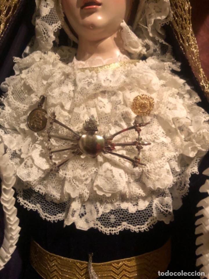 Antig&uuml;edades: Virgen vestida y urna de Cristal - Foto 3