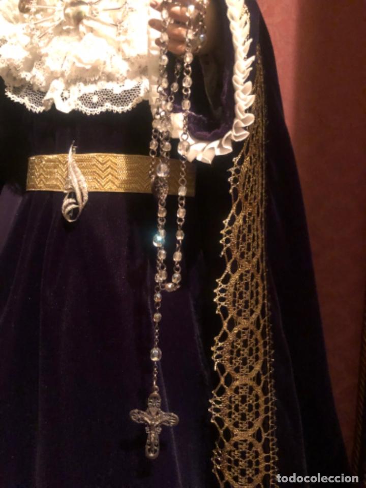 Antig&uuml;edades: Virgen vestida y urna de Cristal - Foto 10