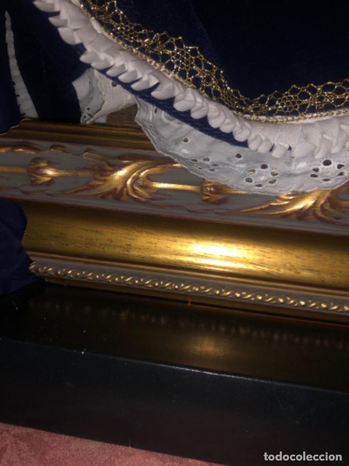 Antig&uuml;edades: Virgen vestida y urna de Cristal - Foto 12