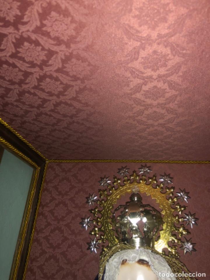Antig&uuml;edades: Virgen vestida y urna de Cristal - Foto 14