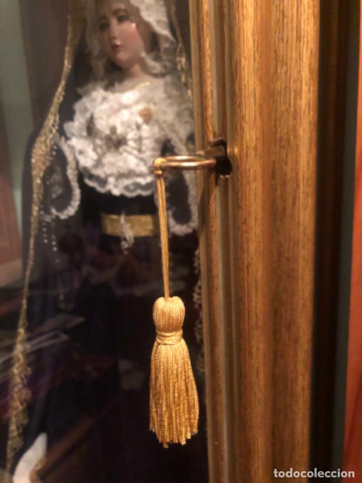 Antig&uuml;edades: Virgen vestida y urna de Cristal - Foto 21