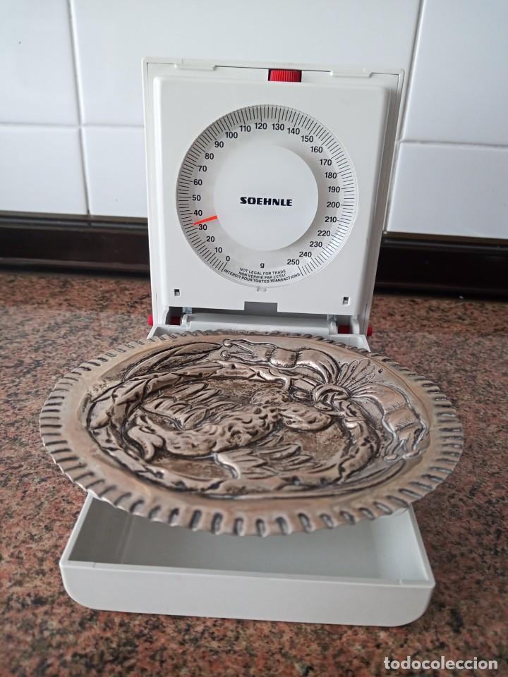 Antig&uuml;edades: Plato plata 925 12 ctms - Foto 8