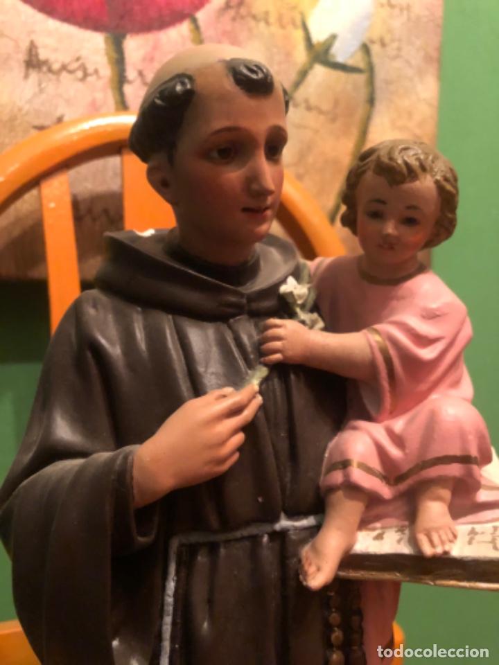 Antig&uuml;edades: Santo con ni&ntilde;o - Foto 1