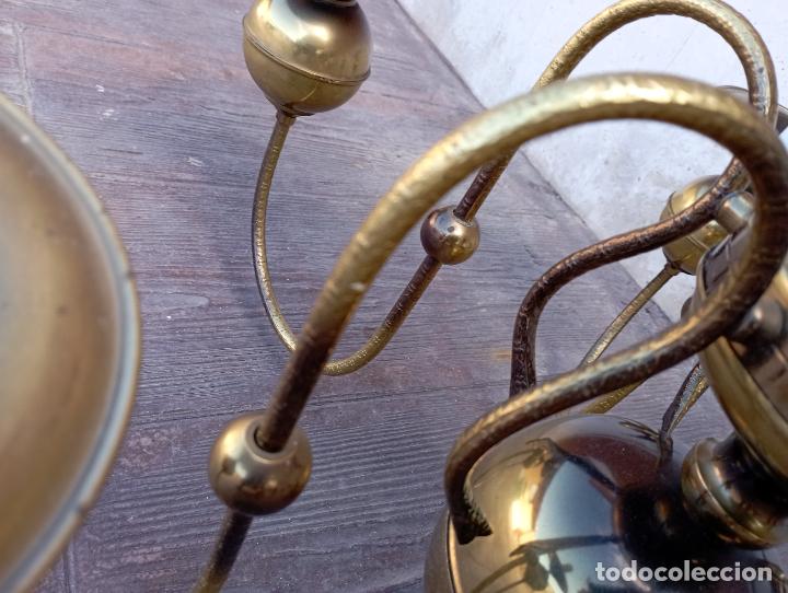 Antig&uuml;edades: GRAN LAMPARA SEIS LUCES - Foto 5