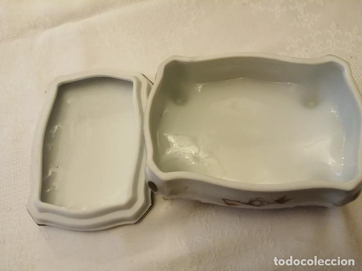 Antig&uuml;edades: COFRE DE PORCELANA MARCA CAPEANS - Foto 5