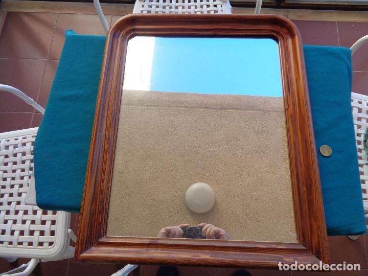 Antig&uuml;edades: ANTIGUO MARCO CON ESPEJO, S XIX - Foto 6