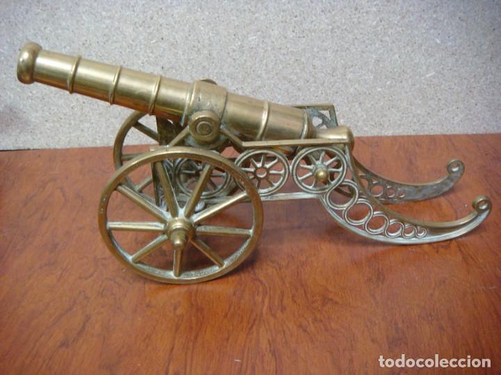 Antig&uuml;edades: FIGURA DE UN CA&Ntilde;ON DE BRONCE-(&) - Foto 1
