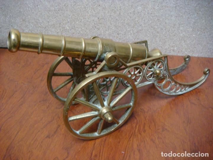 Antig&uuml;edades: FIGURA DE UN CA&Ntilde;ON DE BRONCE-(&) - Foto 3