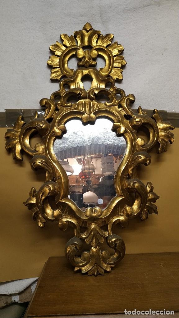 Antig&uuml;edades: Antiguo espejo cornucopia de los a&ntilde;os 40 - Foto 1