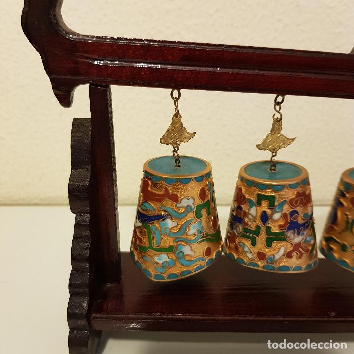 Antig&uuml;edades: CAMPANAS DE CLOISONN&Eacute; - Foto 2