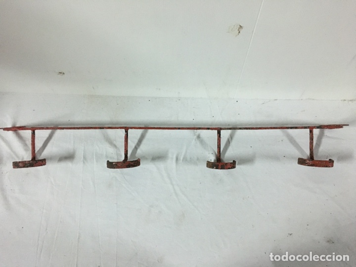 Antig&uuml;edades: Perchero hierro forjado antiguo - Foto 4