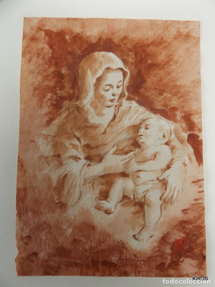 Antig&uuml;edades: VIRGEN CON NI&Ntilde;O - Foto 2