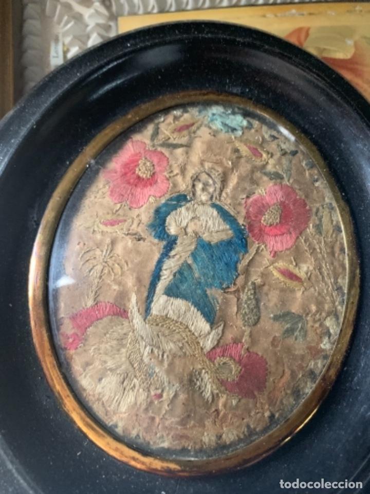 Antig&uuml;edades: Bordado religioso - Foto 2