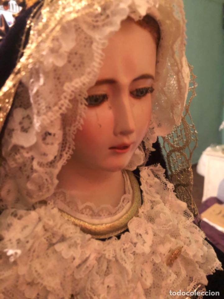 Antig&uuml;edades: Virgen vestida y urna de Cristal - Foto 29