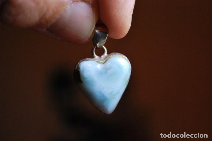 Antig&uuml;edades: Colgante de plata con piedra . - Foto 4