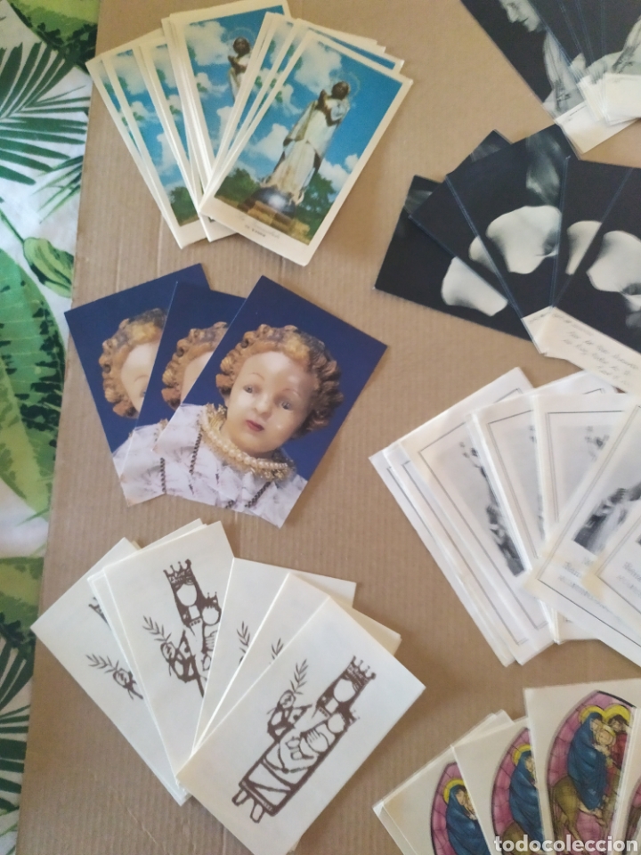 Antig&uuml;edades: LOTE DE ESTAMPAS RELIGIOSAS - Foto 2
