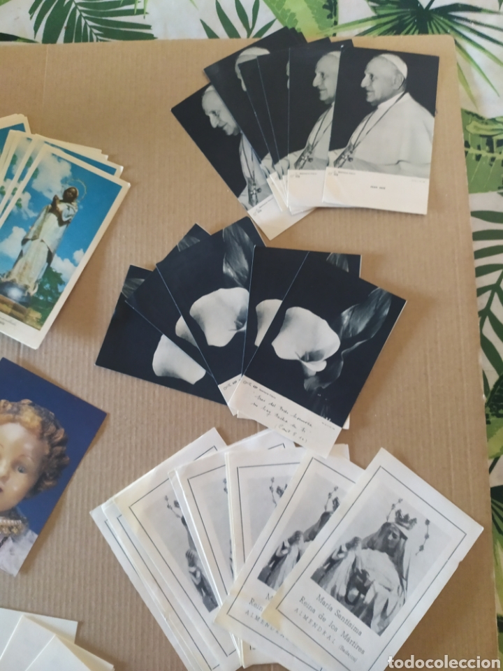 Antig&uuml;edades: LOTE DE ESTAMPAS RELIGIOSAS - Foto 3