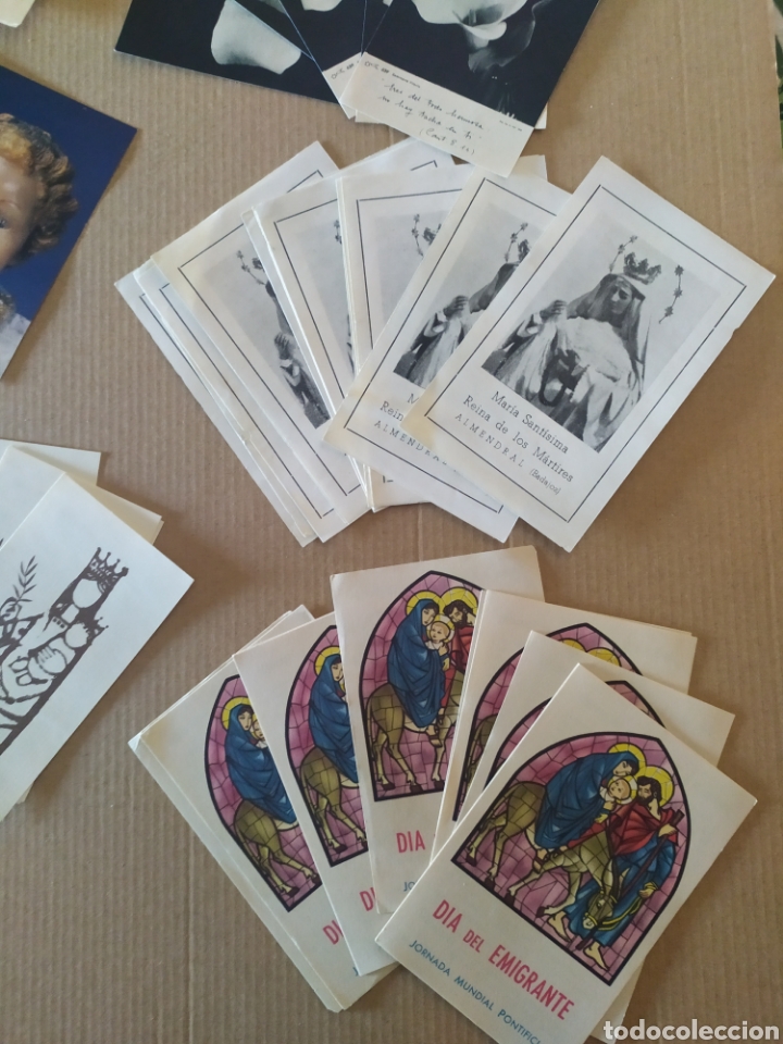 Antig&uuml;edades: LOTE DE ESTAMPAS RELIGIOSAS - Foto 4