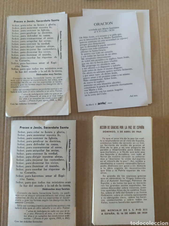 Antig&uuml;edades: LOTE DE ESTAMPAS RELIGIOSAS - Foto 6
