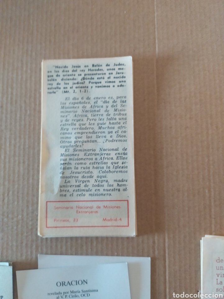 Antig&uuml;edades: LOTE DE ESTAMPAS RELIGIOSAS - Foto 7