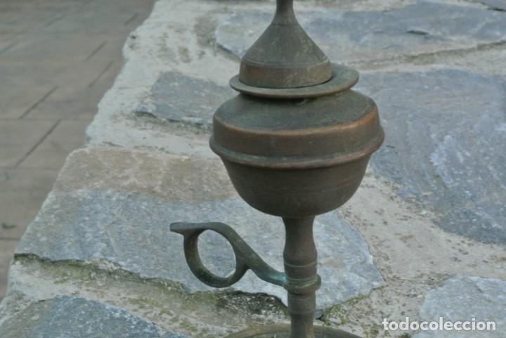 Antig&uuml;edades: ANTIGUA PALMATORIA EN BRONCE - Foto 1