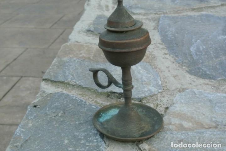 Antig&uuml;edades: ANTIGUA PALMATORIA EN BRONCE - Foto 2