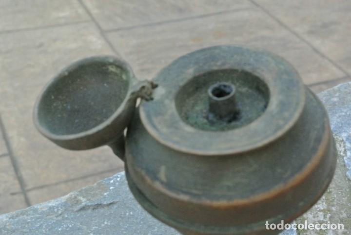 Antig&uuml;edades: ANTIGUA PALMATORIA EN BRONCE - Foto 5