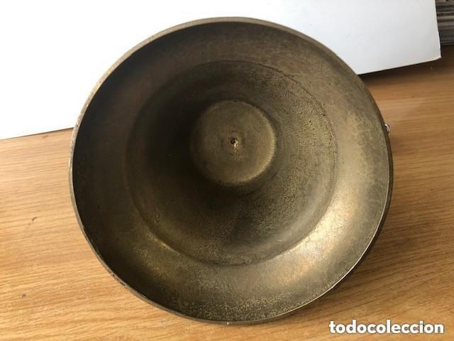 Antig&uuml;edades: CAMPANA ANTIGUA CON MARTILLO EN BRONCE ( & ) - Foto 3