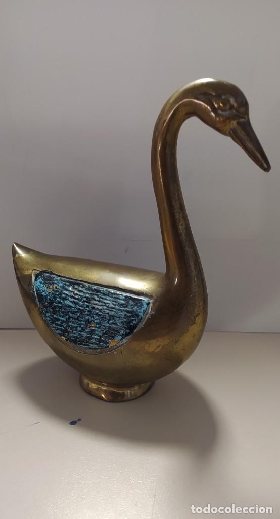 Antig&uuml;edades: CISNE DE BRONCE - Foto 2