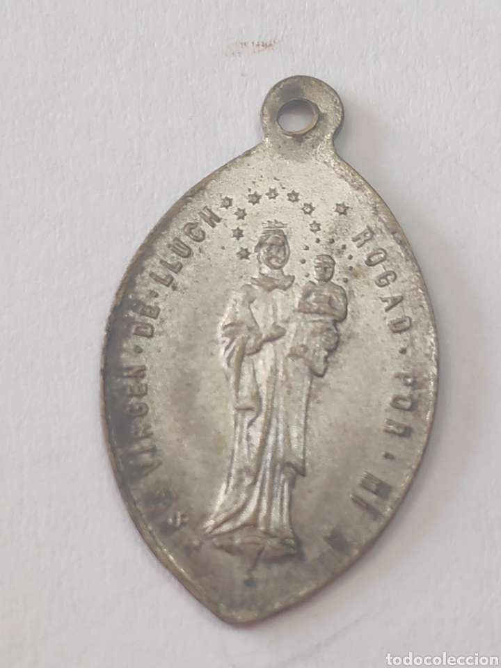 Antig&uuml;edades: Medalla de Virgen de Lluch - Foto 1