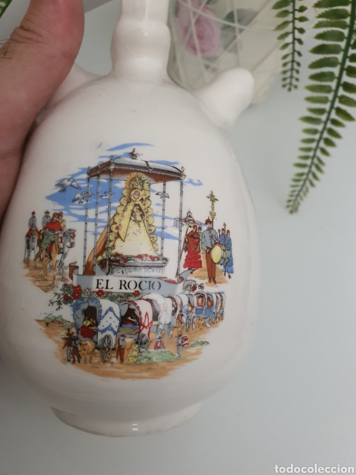 Antig&uuml;edades: botijo virgen del rocio . - Foto 2