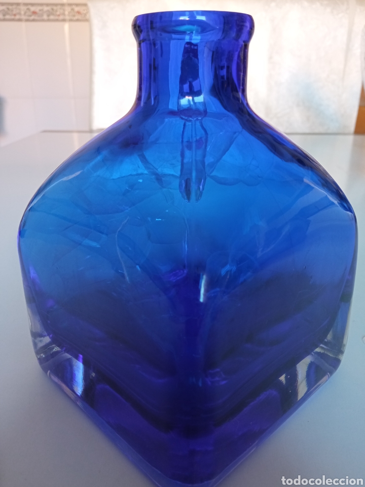 Antig&uuml;edades: Original botella cristal macizo de Murano - Foto 3