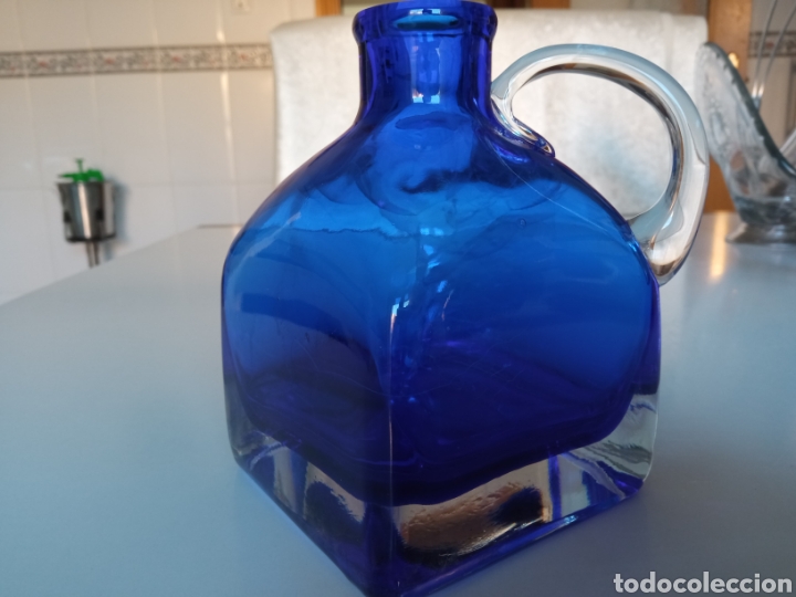 Antig&uuml;edades: Original botella cristal macizo de Murano - Foto 1