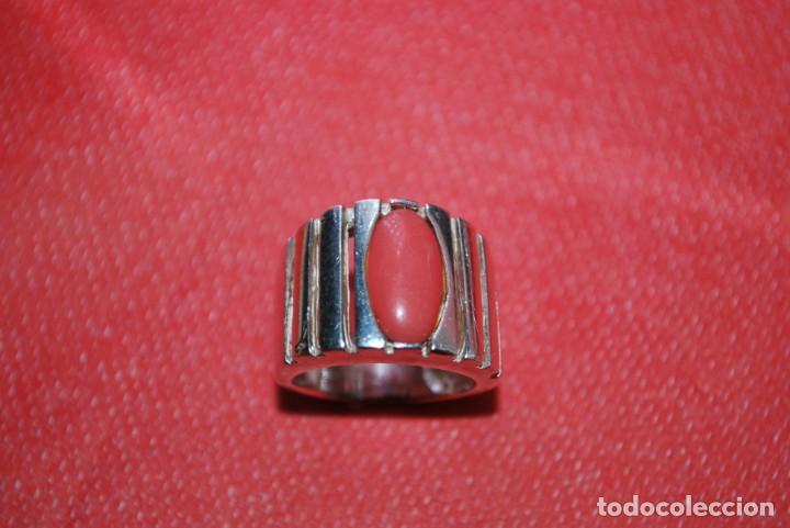 Antig&uuml;edades: Anillo de plata DE LEY . - Foto 2