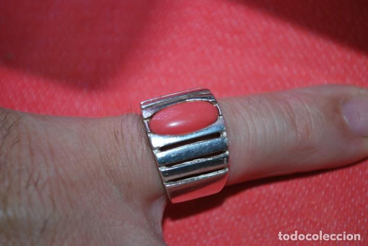 Antig&uuml;edades: Anillo de plata DE LEY . - Foto 3